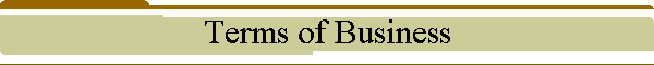 Terms of Business